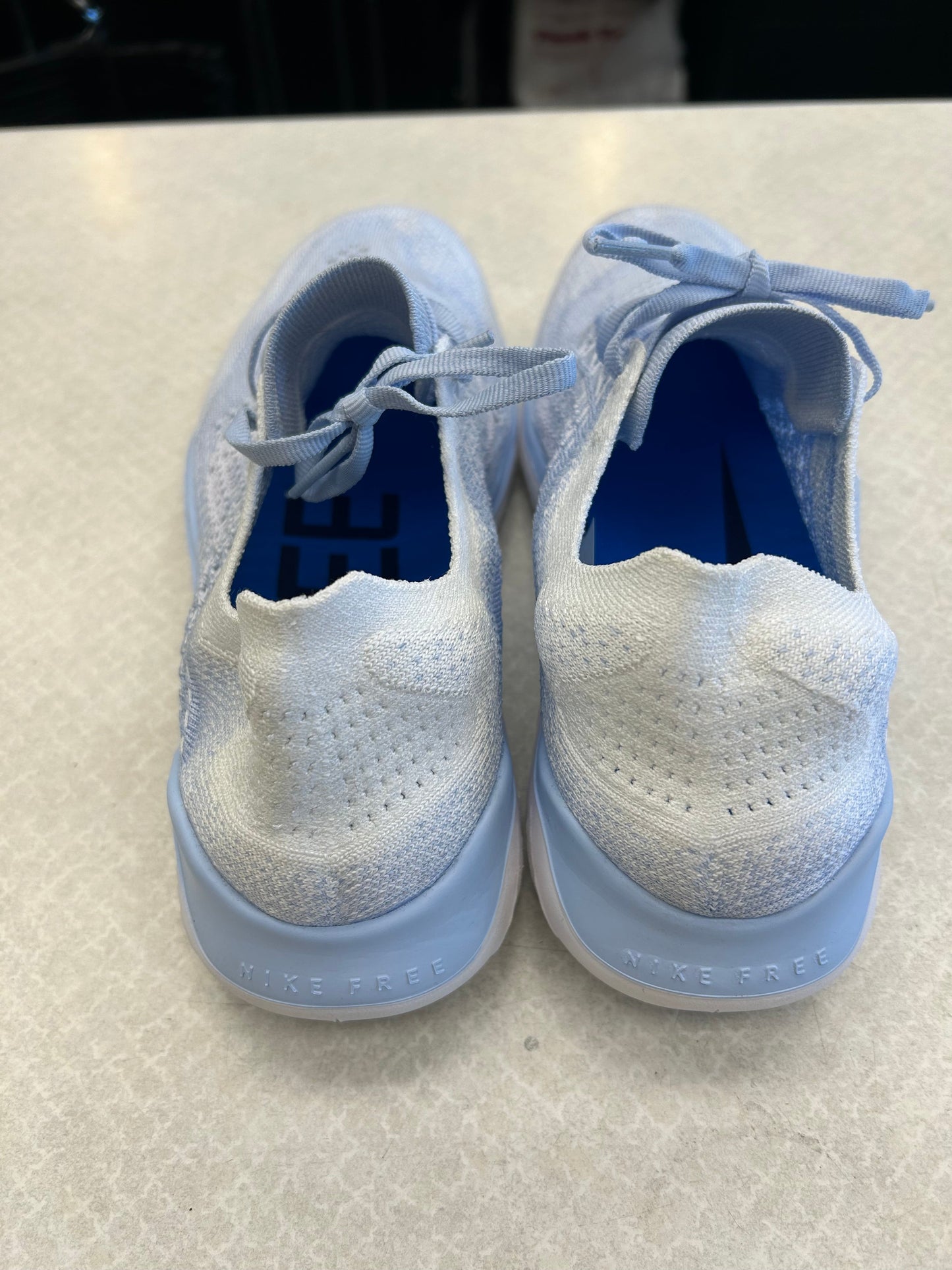 Shoes Athletic By Nike Apparel In Blue, Size: 11