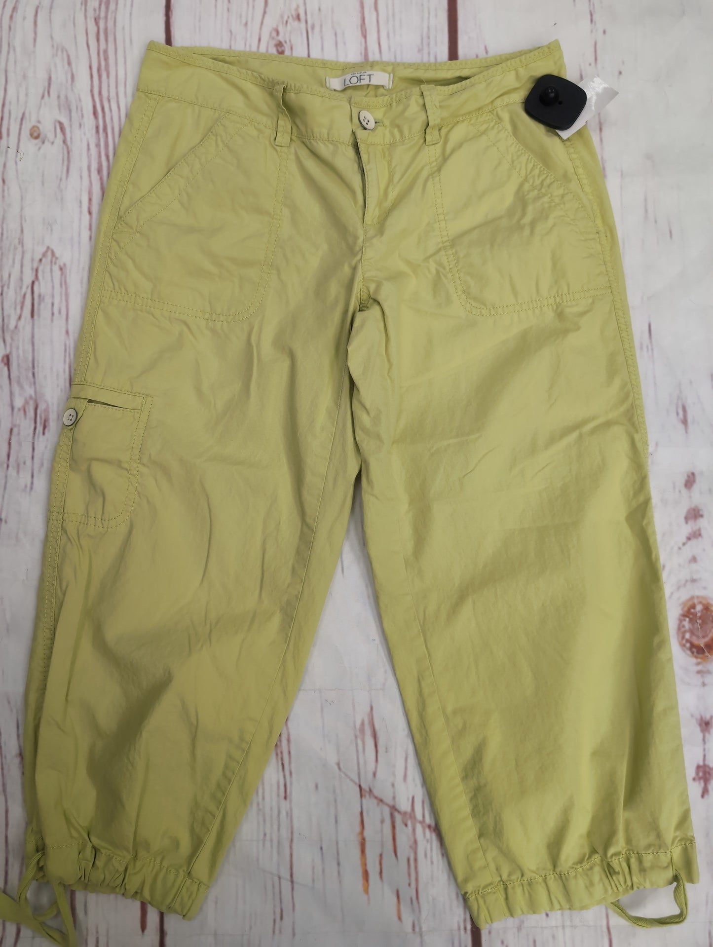 Capris By Loft In Green, Size: 0