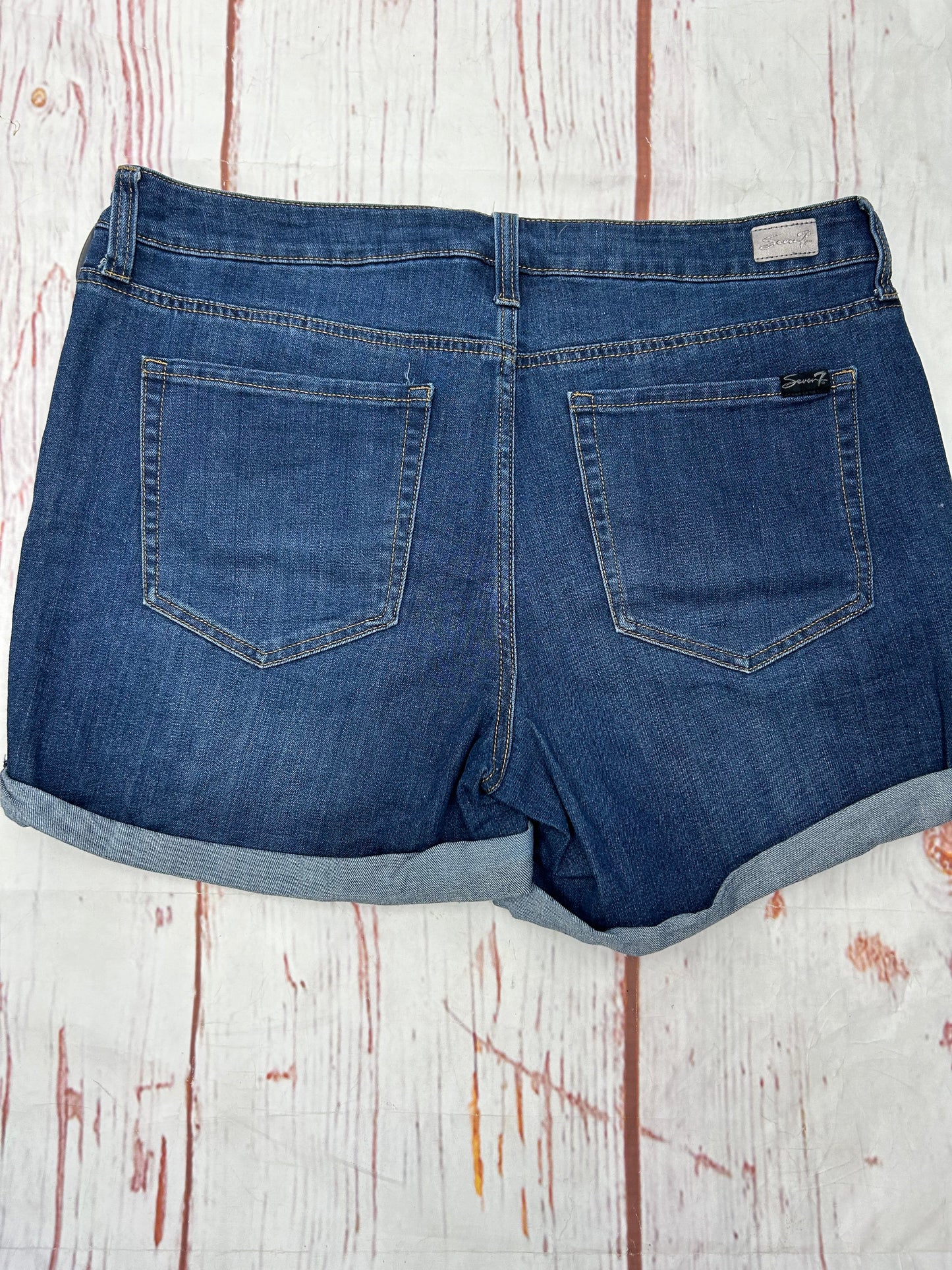 Shorts By Seven 7 In Denim, Size: 12