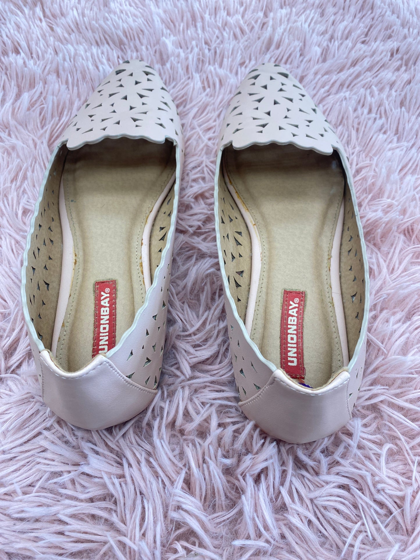 Pink Shoes Flats Ballet Union Bay, Size 8.5