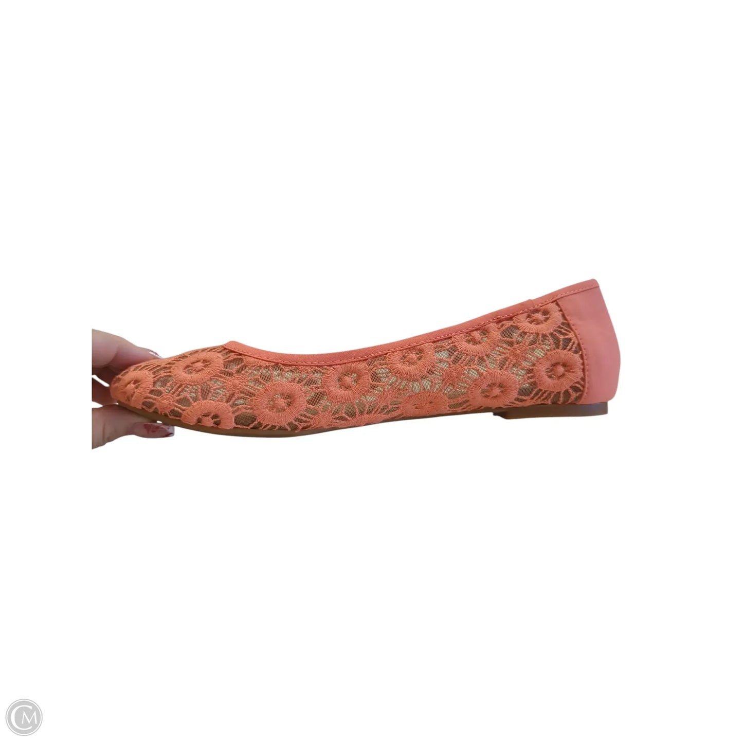Shoes Flats By Lucky Brand In Peach, Size: 7.5