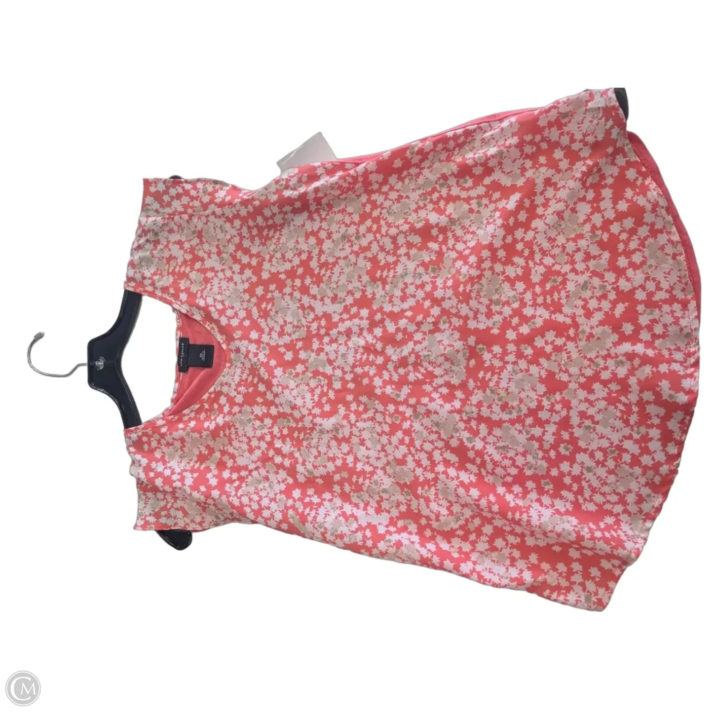 Top Sleeveless By Ann Taylor In Pink & Tan, Size: Xs
