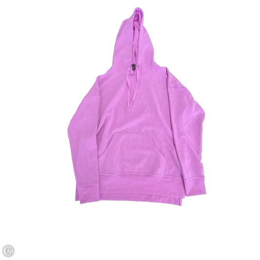 Sweatshirt Hoodie By Athletic Works In Purple, Size: Xs
