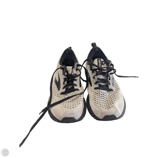 Shoes Athletic By Brooks In Black & White, Size: 7