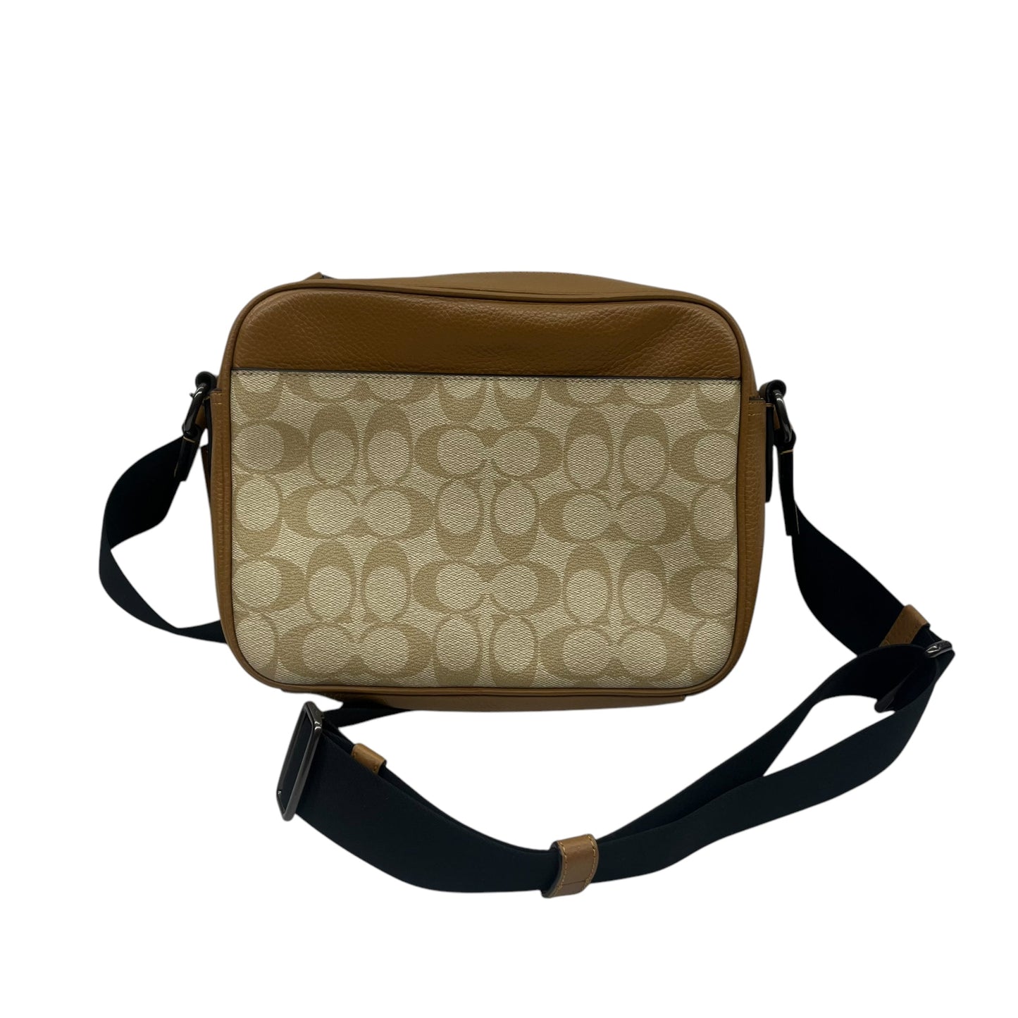 Crossbody Designer By Coach In Brown, Size:Medium