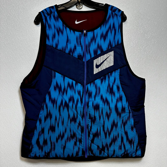 Rust reversible Vest Puffer & Quilted Nike Apparel, Size Xl