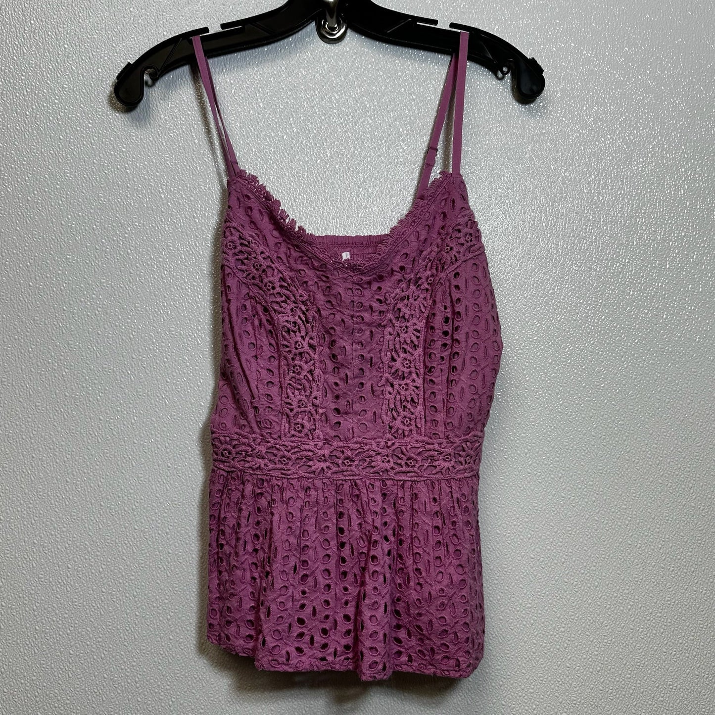 Pink Top Sleeveless Clothes Mentor, Size L