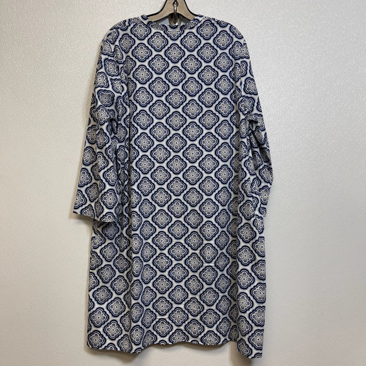 Dress Casual Short By Boden In Blue White, Size: 16