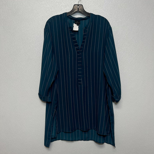 Top 3/4 Sleeve By Worthington O In Striped, Size: Xl