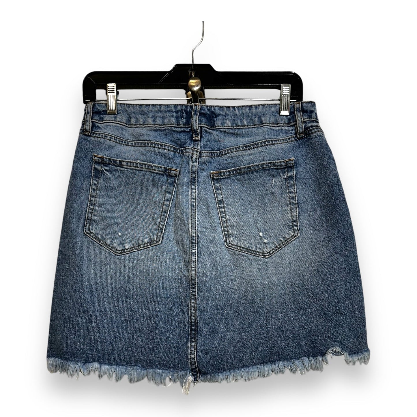 Skirt Mini & Short By Loft O In Denim, Size: 4