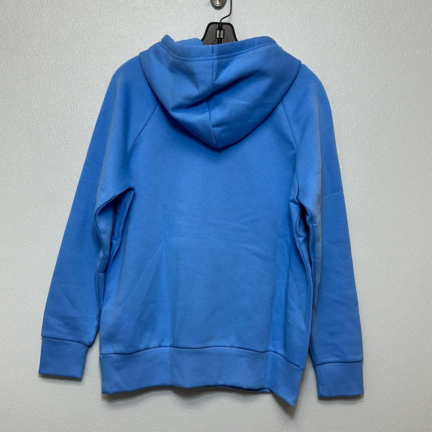 Sweatshirt Hoodie By Under Armour In Baby Blue, Size: M