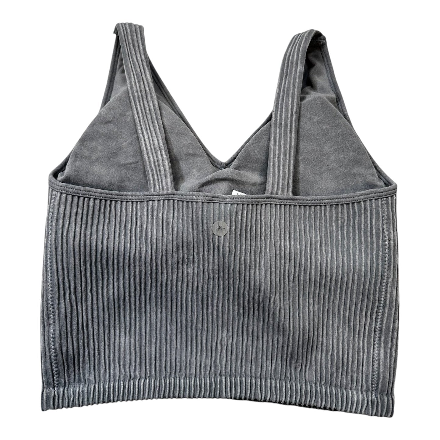 Athletic Bra By 90 Degrees By Reflex In Grey, Size: M