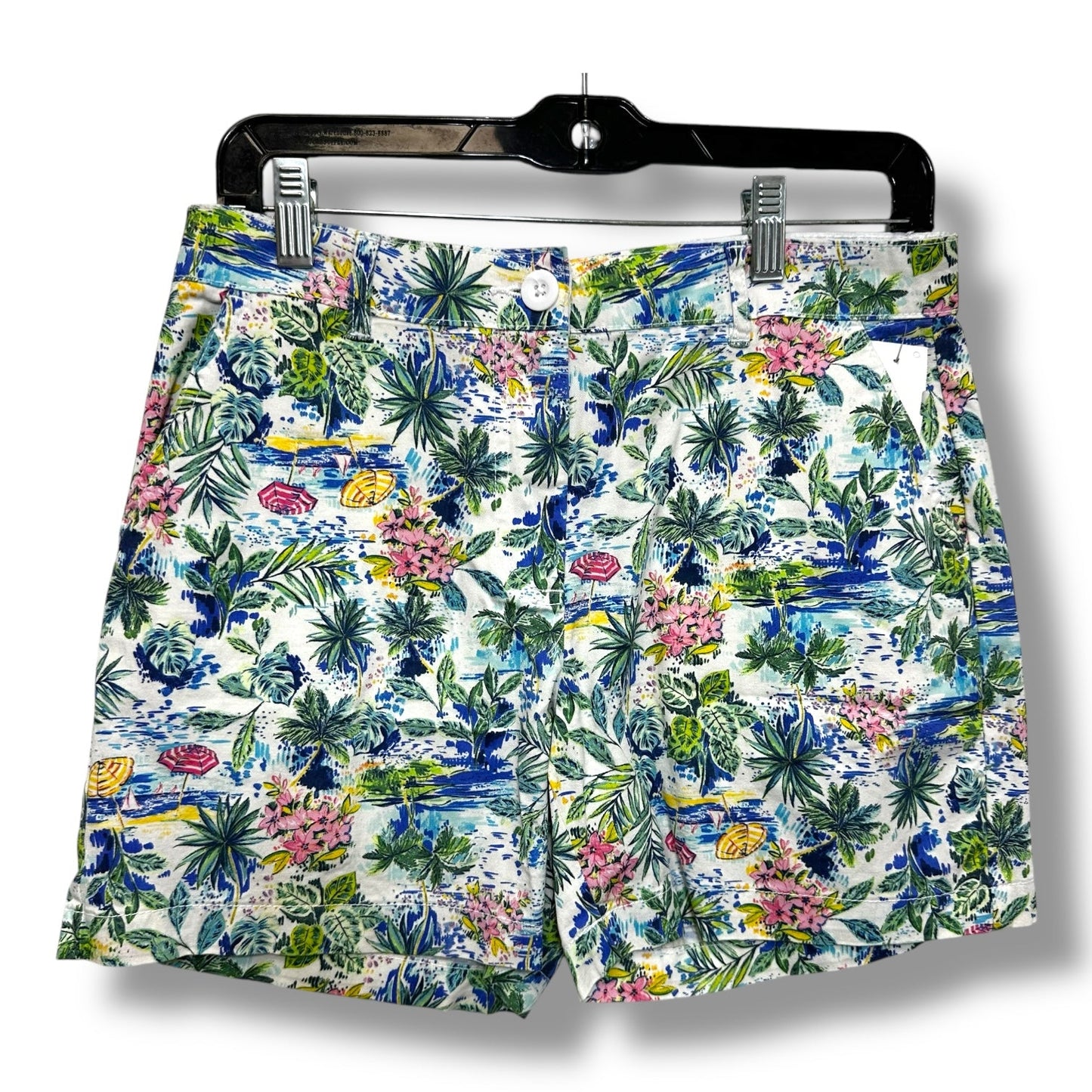 Shorts By Caribbean Joe In Palm, Size: 4