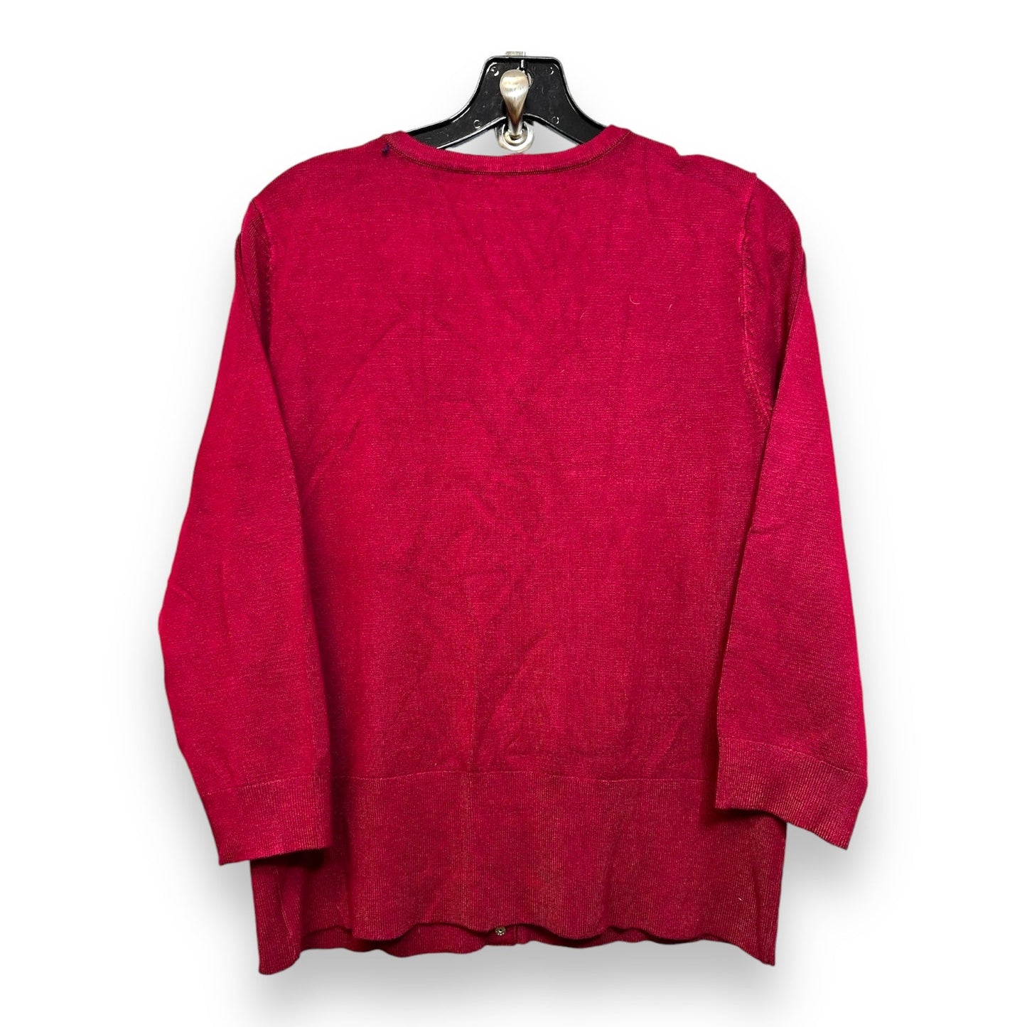 Cardigan By White House Black Market In Red, Size: Xl