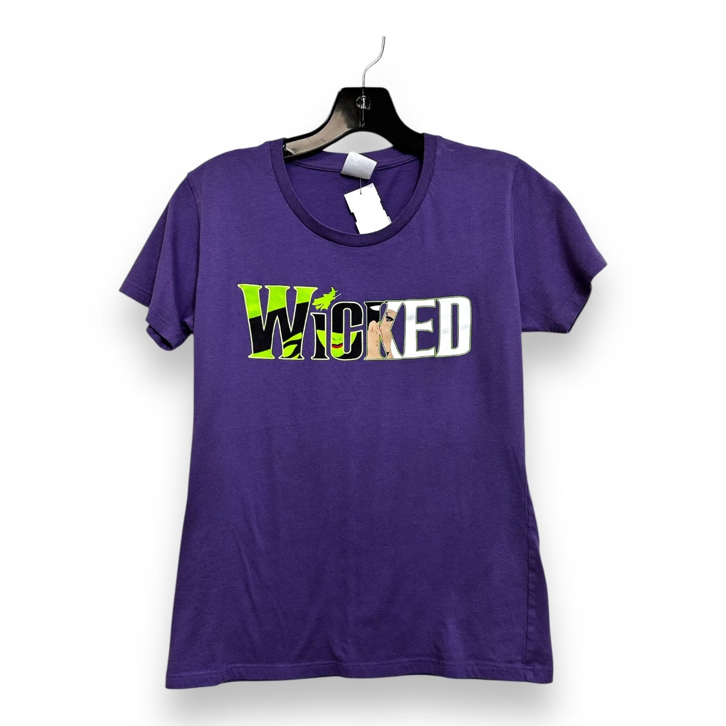 WICKED Top Short Sleeve Basic By Clothes Mentor In Purple, Size: S