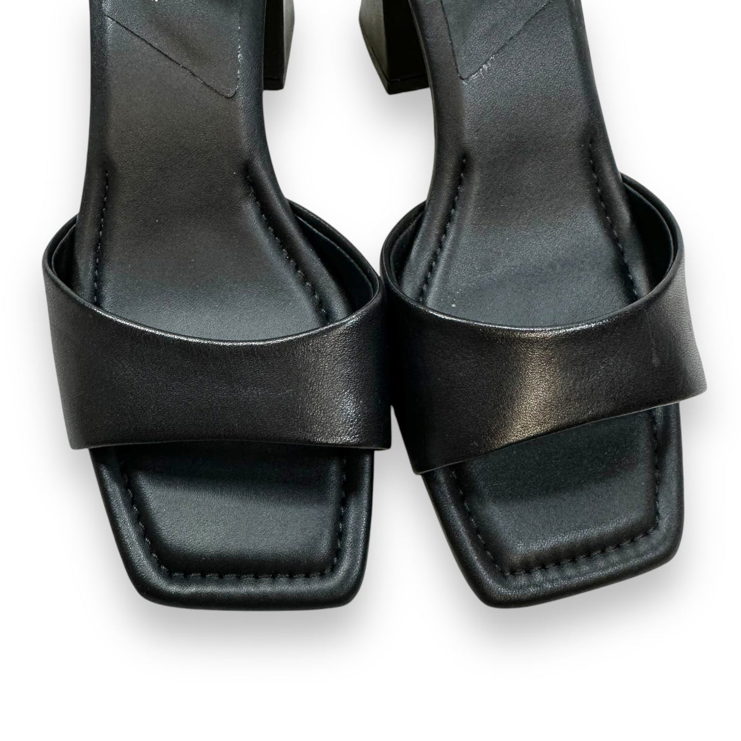 Sandals Heels Block By Aldo In Black, Size: 6