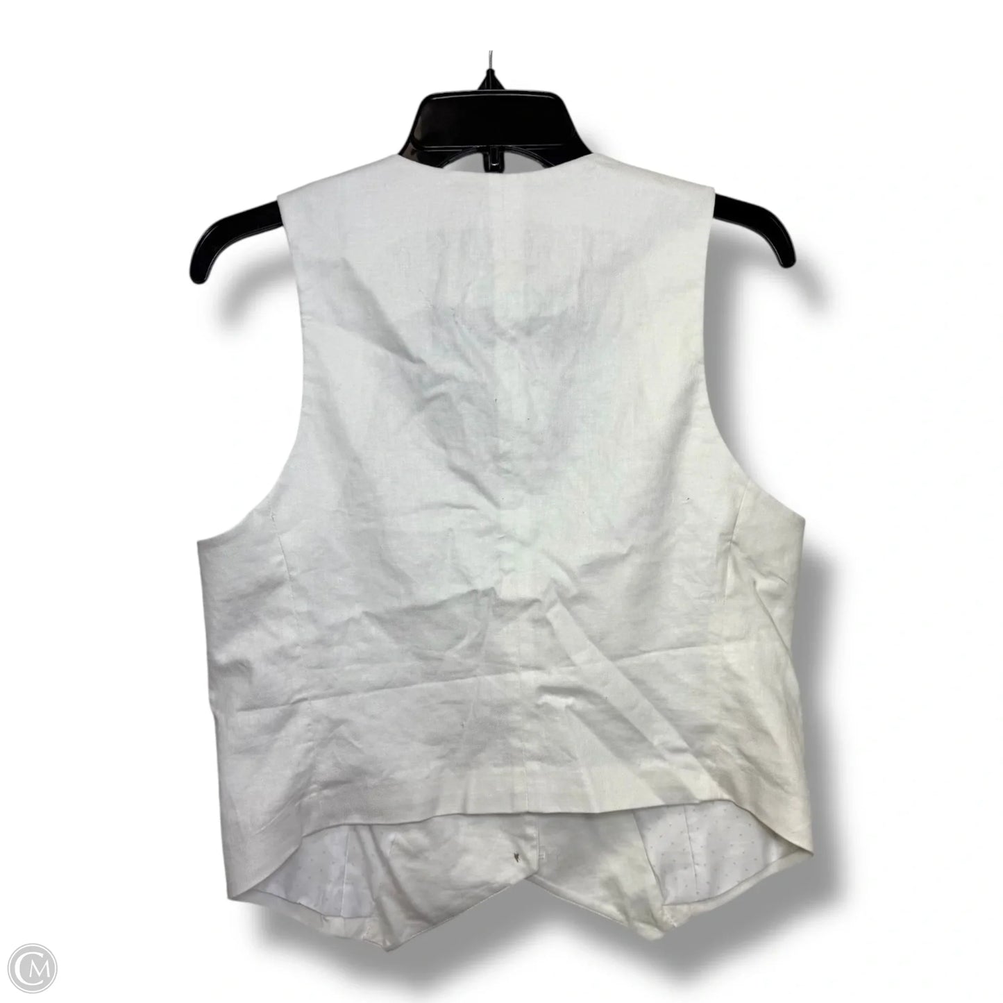 Vest Other By Banana Republic In White, Size: 10