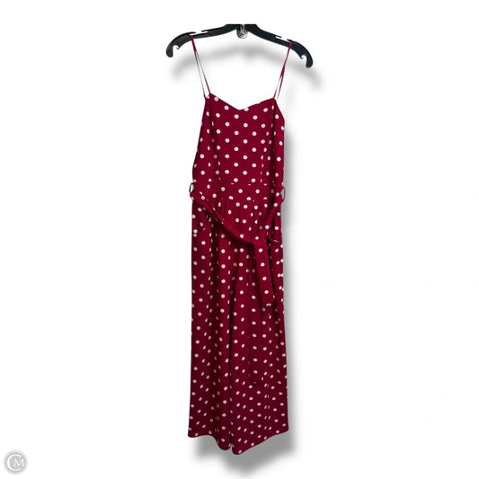 Jumpsuit By Clothes Mentor In Polkadot Pattern, Size: S