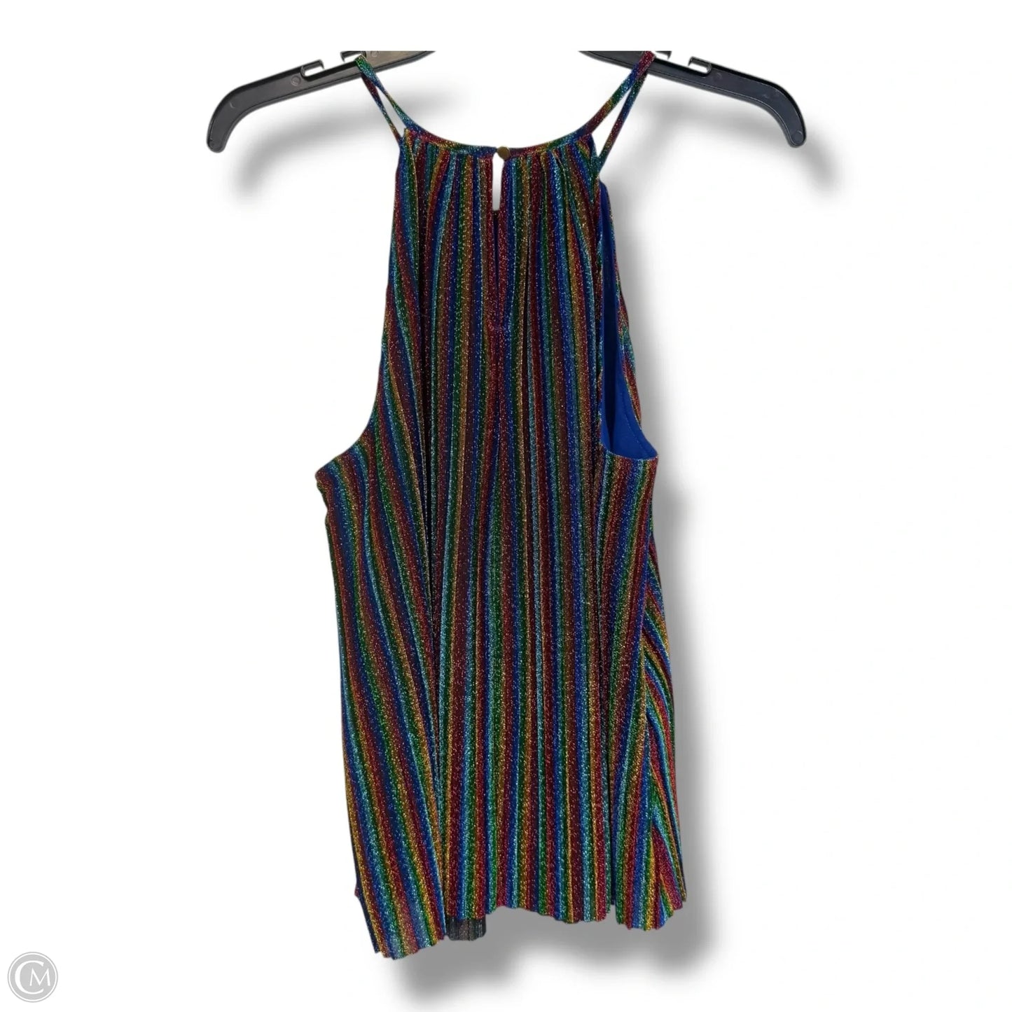 Top Sleeveless By Altard State In Rainbow Print, Size: L