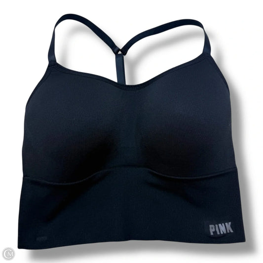 Athletic Bra By Pink In Black, Size: L