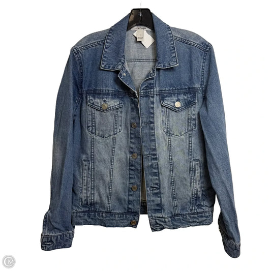 Jacket Denim By Refuge In Blue, Size: S