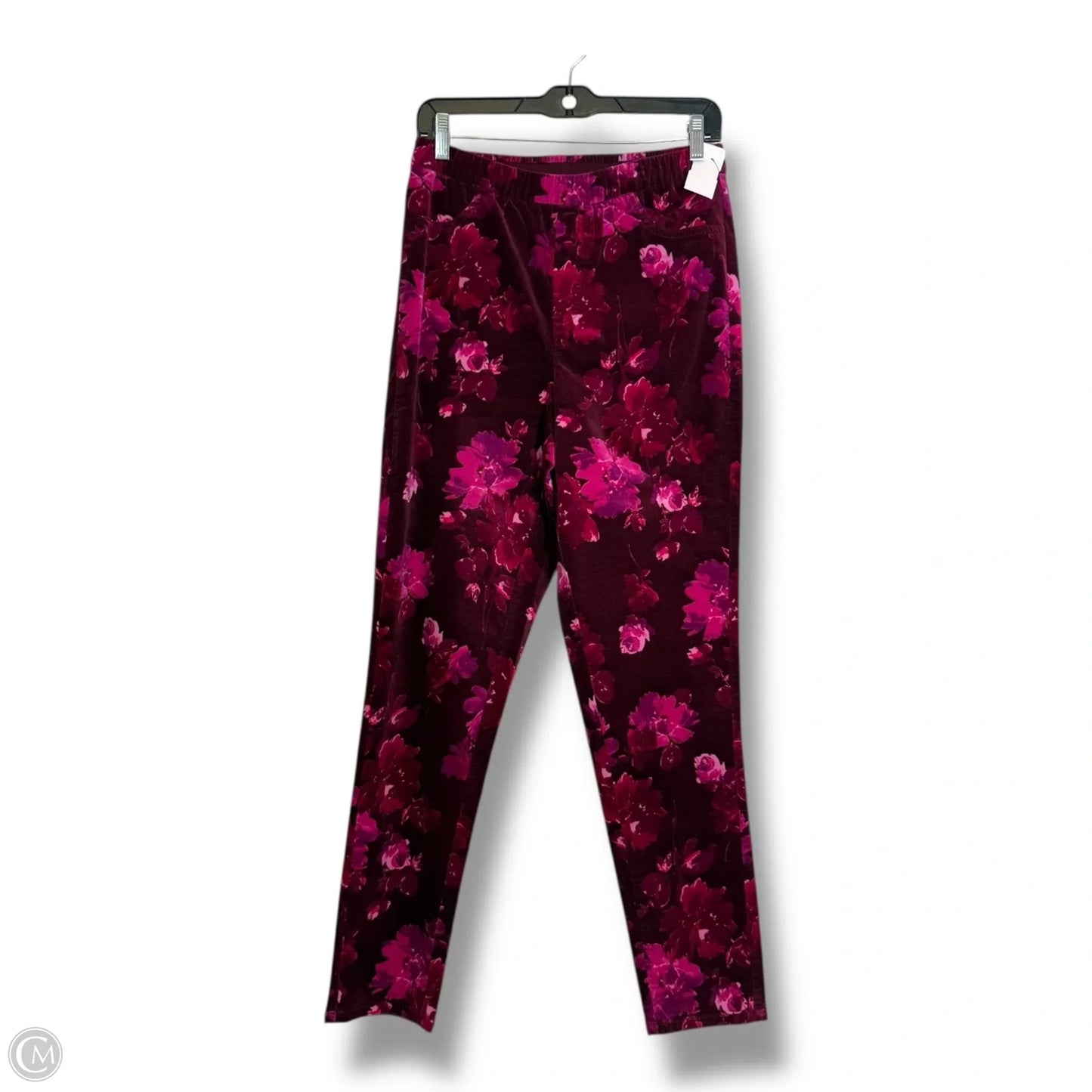 Pants Dress By Isaac Mizrahi Live Qvc In Floral Print, Size: 8l