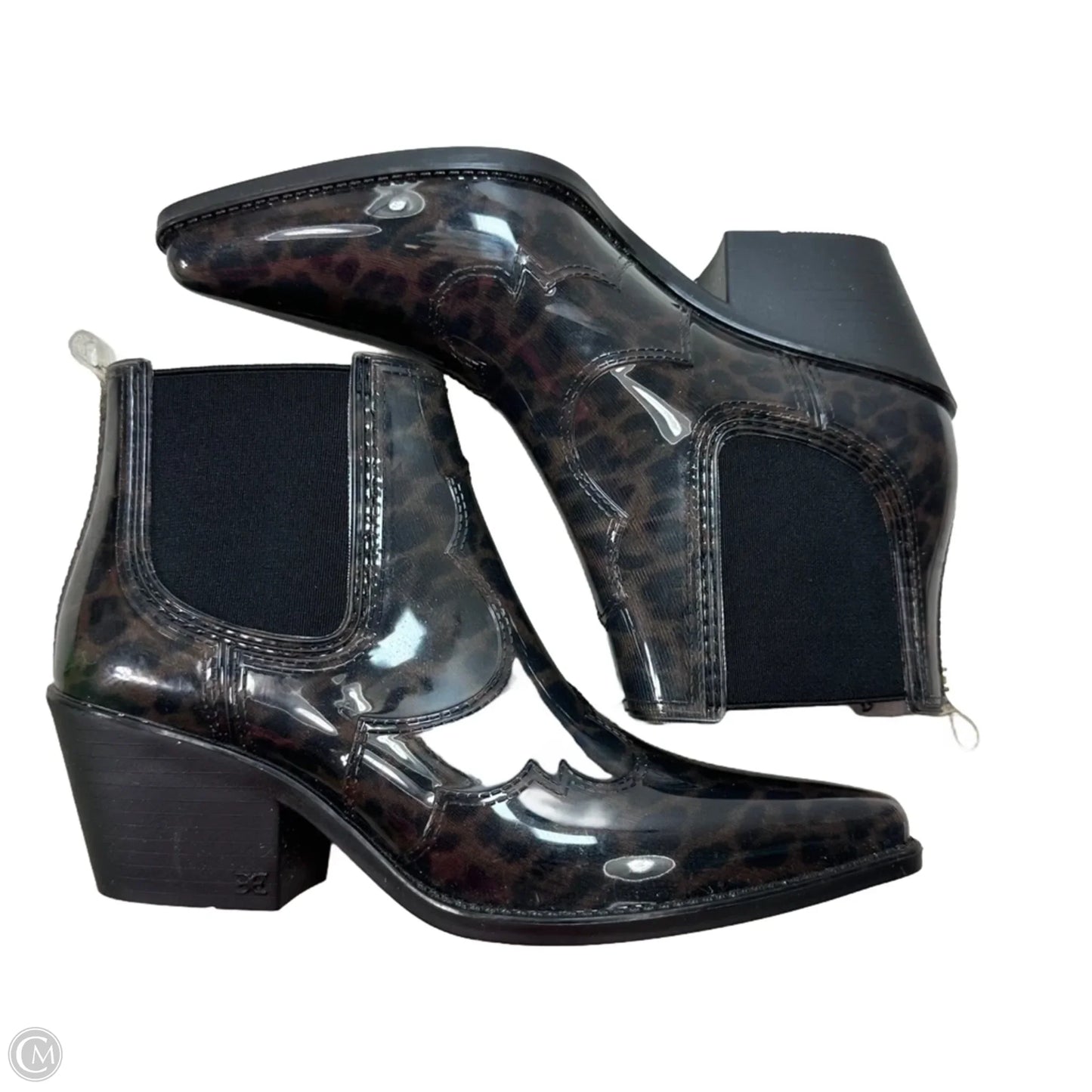 Boots Rain By Sam Edelman In Leopard Print, Size: 8