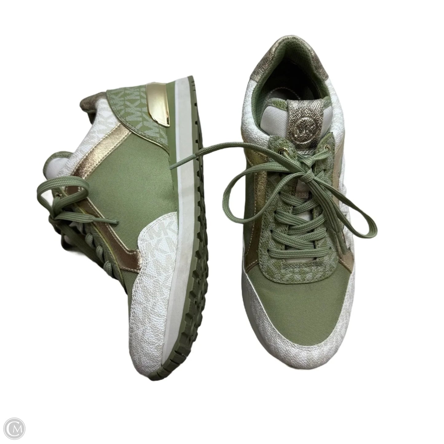 Shoes Designer By Michael Kors In Green, Size: 6.5