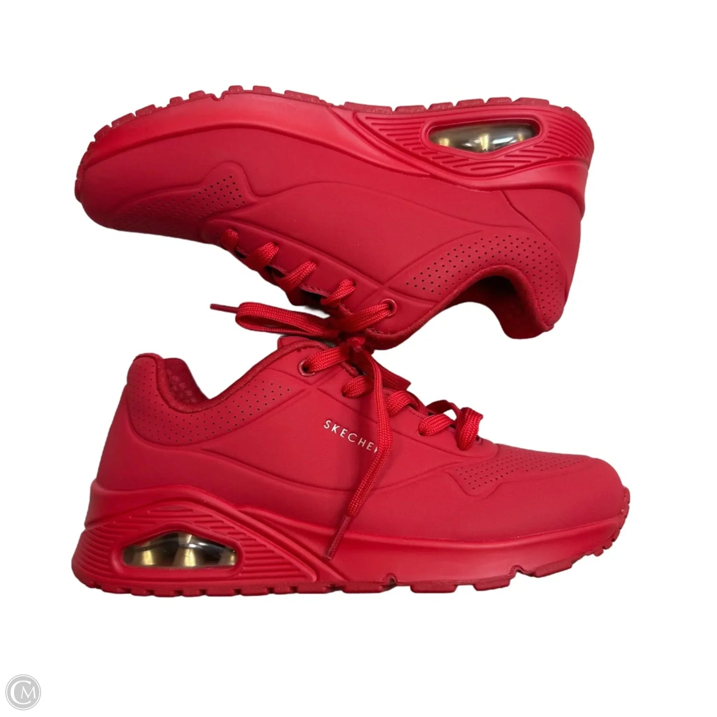 Shoes Sneakers By Skechers In Red, Size: 6.5