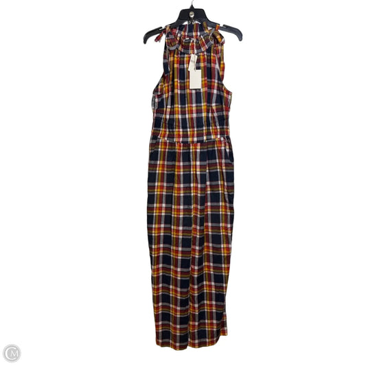 Kopal Heera Jumpsuit By Anthropologie In Plaid Pattern, Size: L