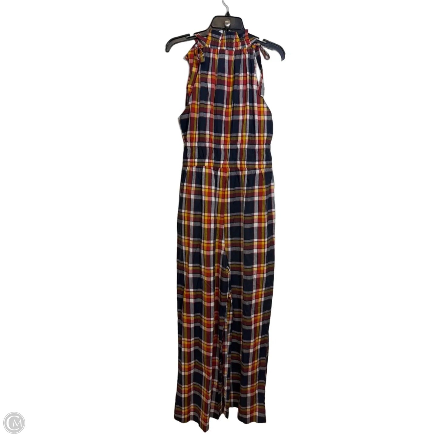 Kopal Heera Jumpsuit By Anthropologie In Plaid Pattern, Size: L