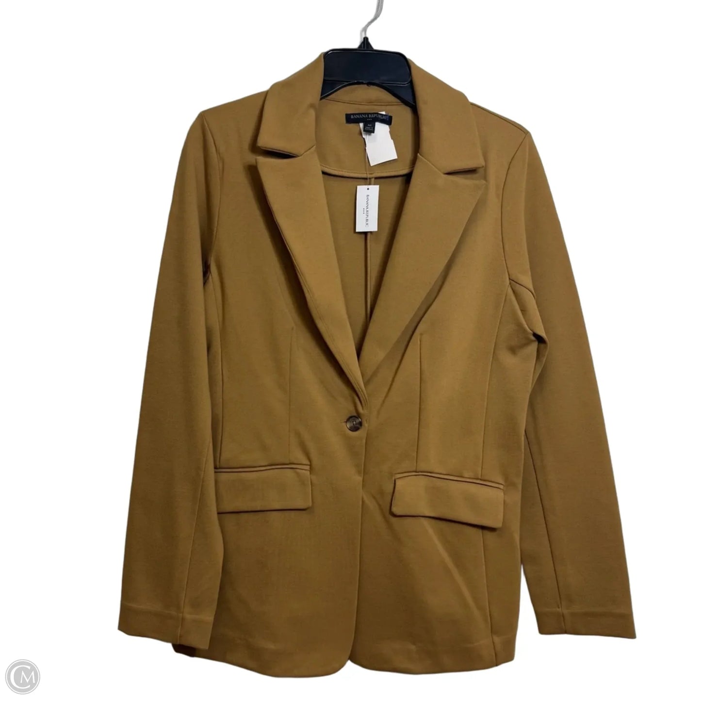 Blazer By Banana Republic In Tan, Size: M