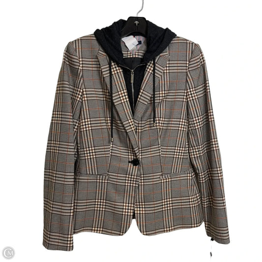 Blazer By Tommy Hilfiger In Checkered Pattern, Size: 4