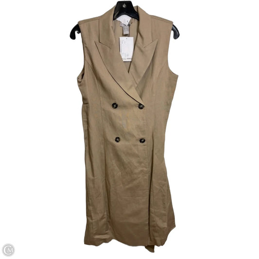 Dress Casual Short By H&m In Tan, Size: S