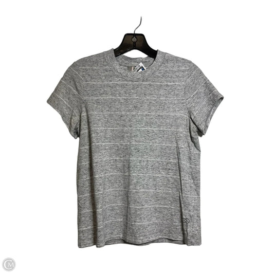 Athletic Top Short Sleeve By Calia In Striped Pattern, Size: S