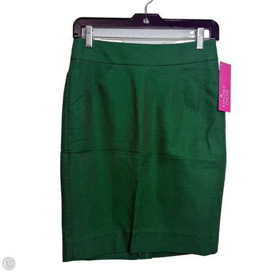 Skirt Mini & Short By J. Crew In Green, Size: 0