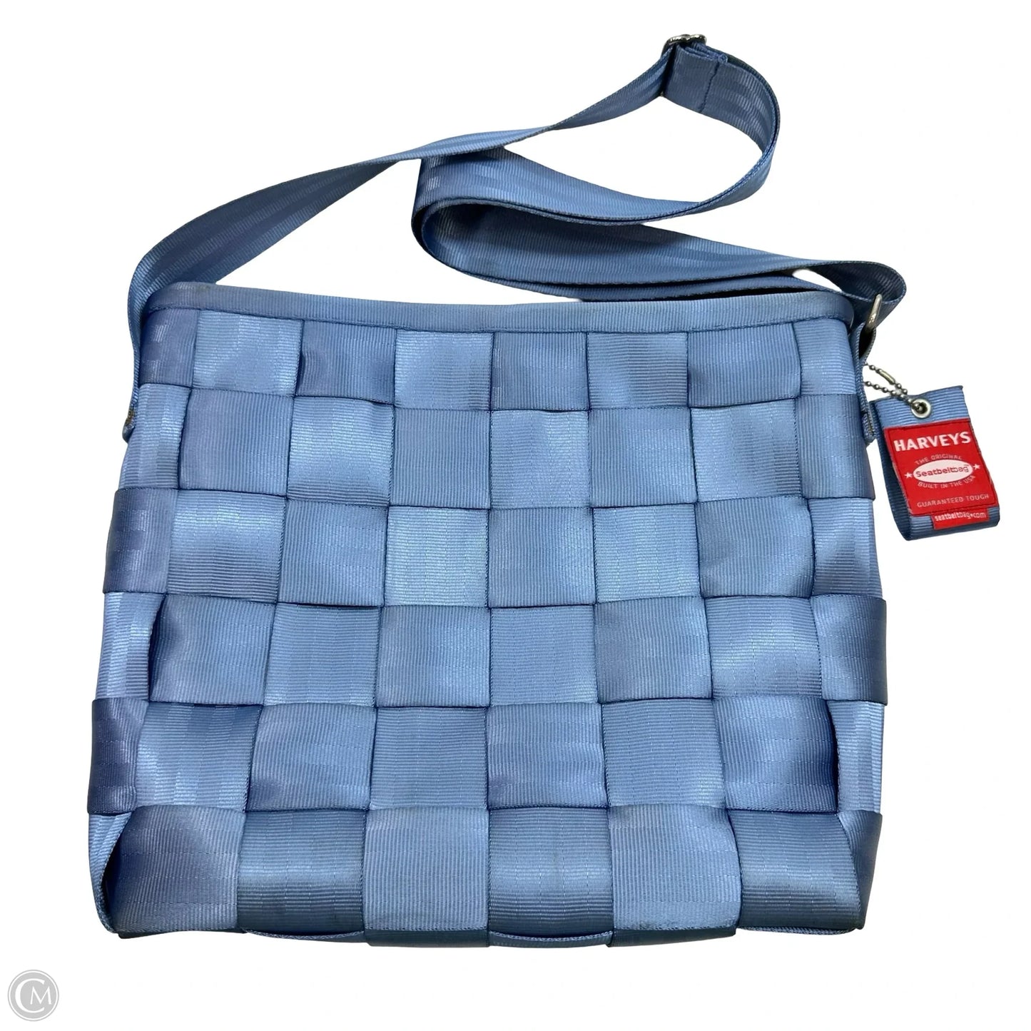Seatbelt bag Handbag By Harveys, Size: Large