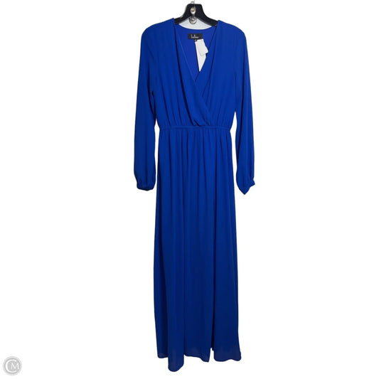 Dress Casual Maxi By Lulus In Blue, Size: S