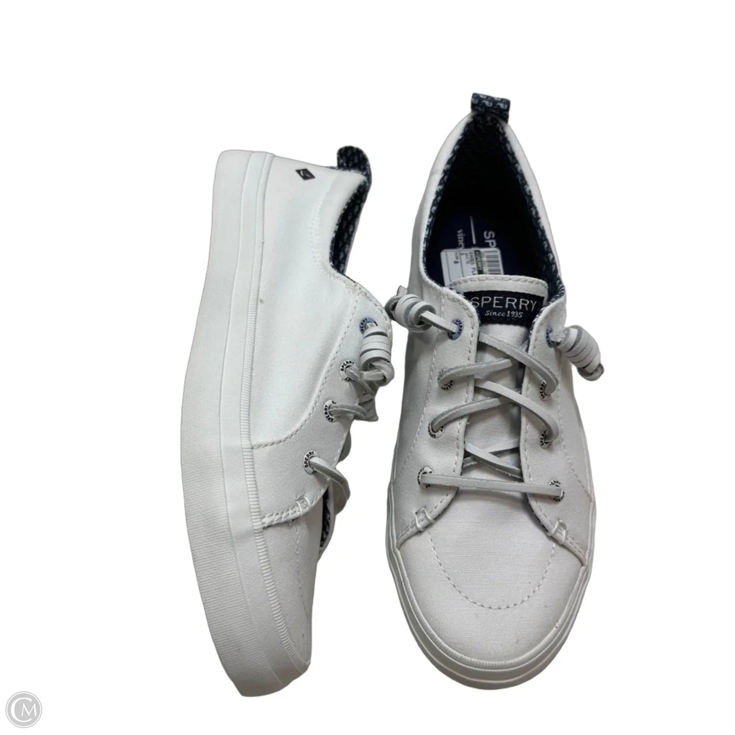 Shoes Flats By Sperry In White, Size: 8