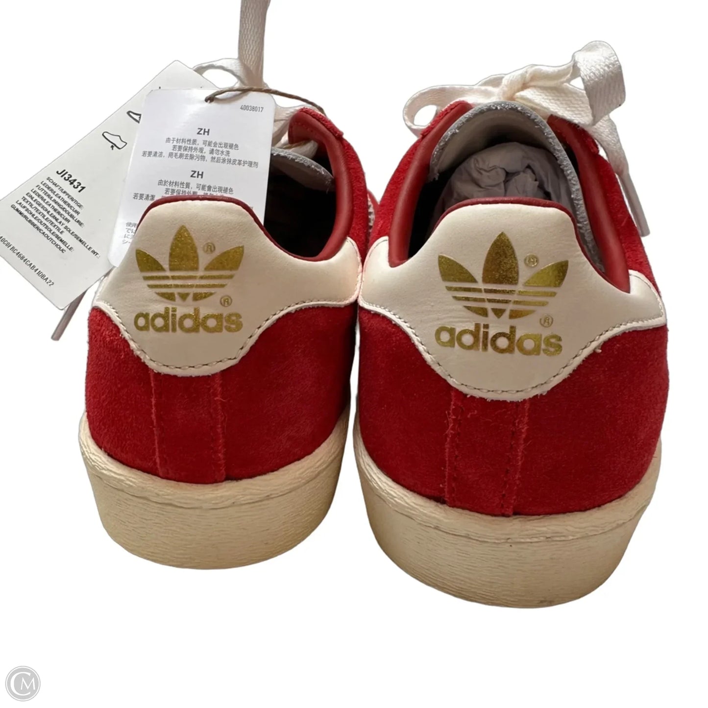 Shoes Sneakers By Adidas In Red, Size: 8