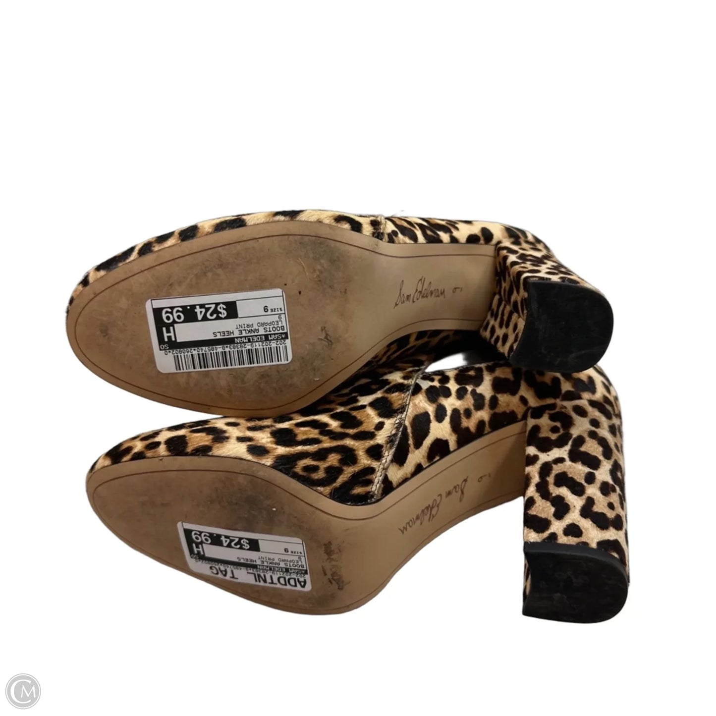 Boots Knee Heels By Madden Girl In Snakeskin Print, Size: 9