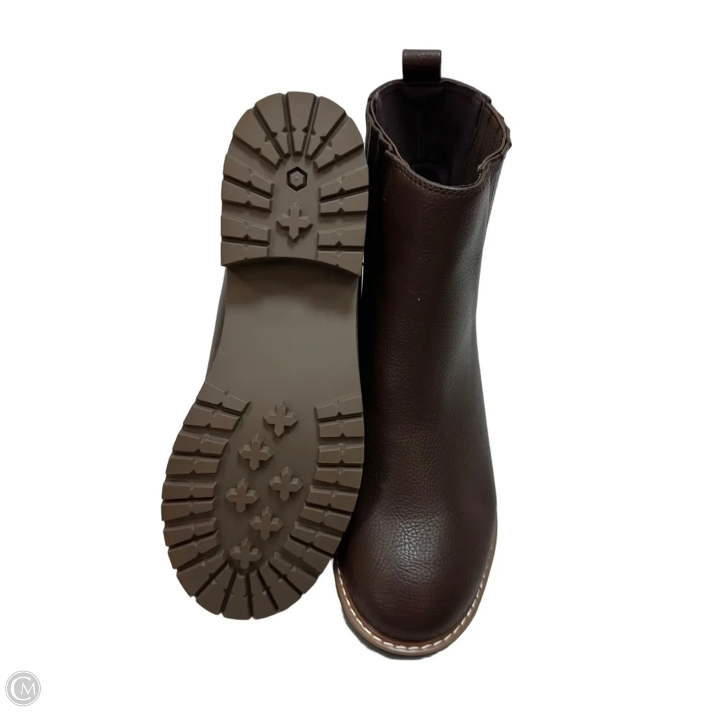 Boots Ankle Flats By Kensie In Brown, Size: 9