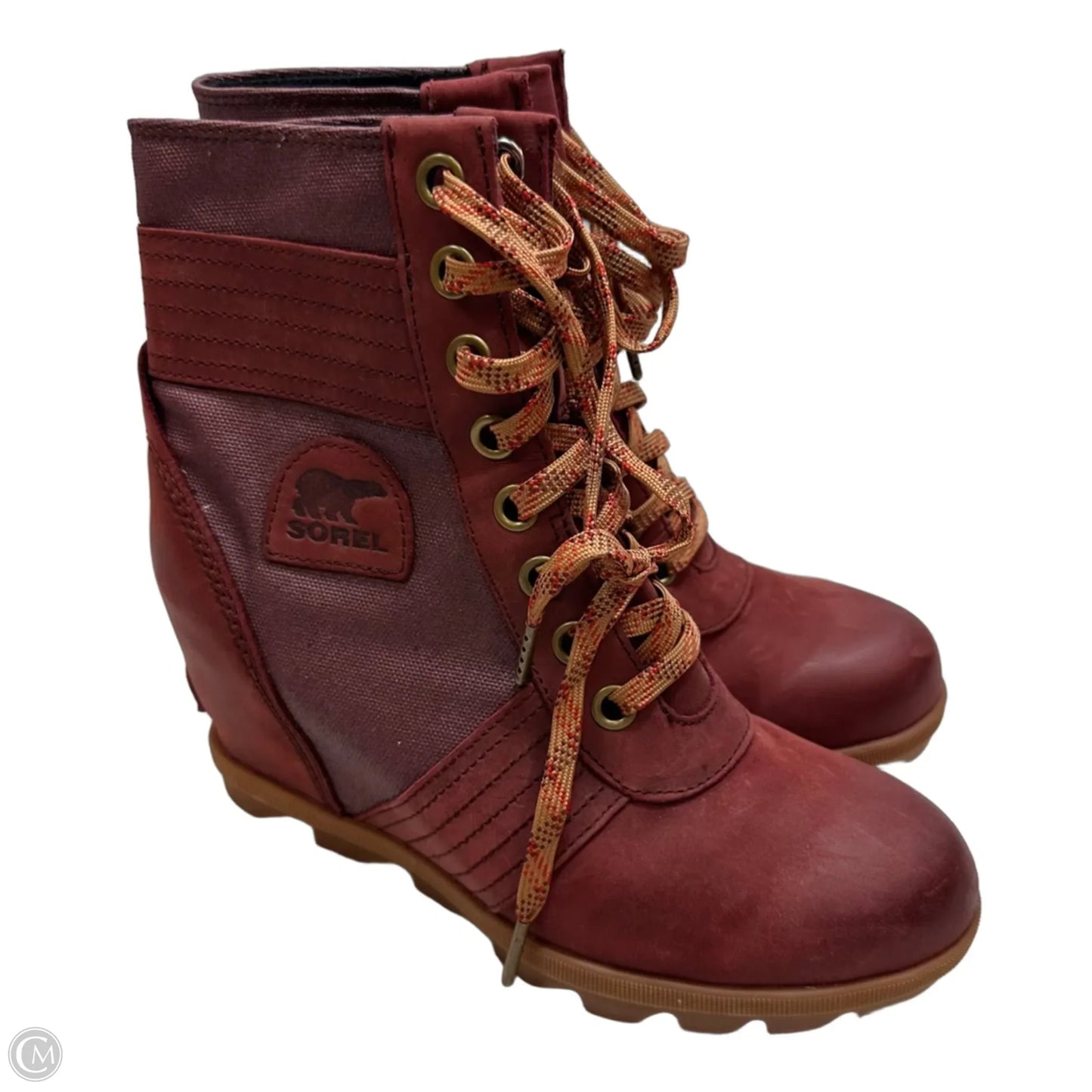 Boots Ankle Flats By Sorel In Red, Size: 9