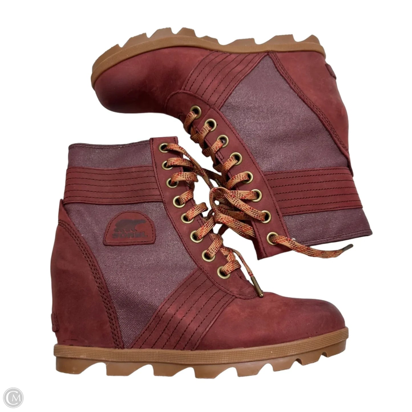 Boots Ankle Flats By Sorel In Red, Size: 9