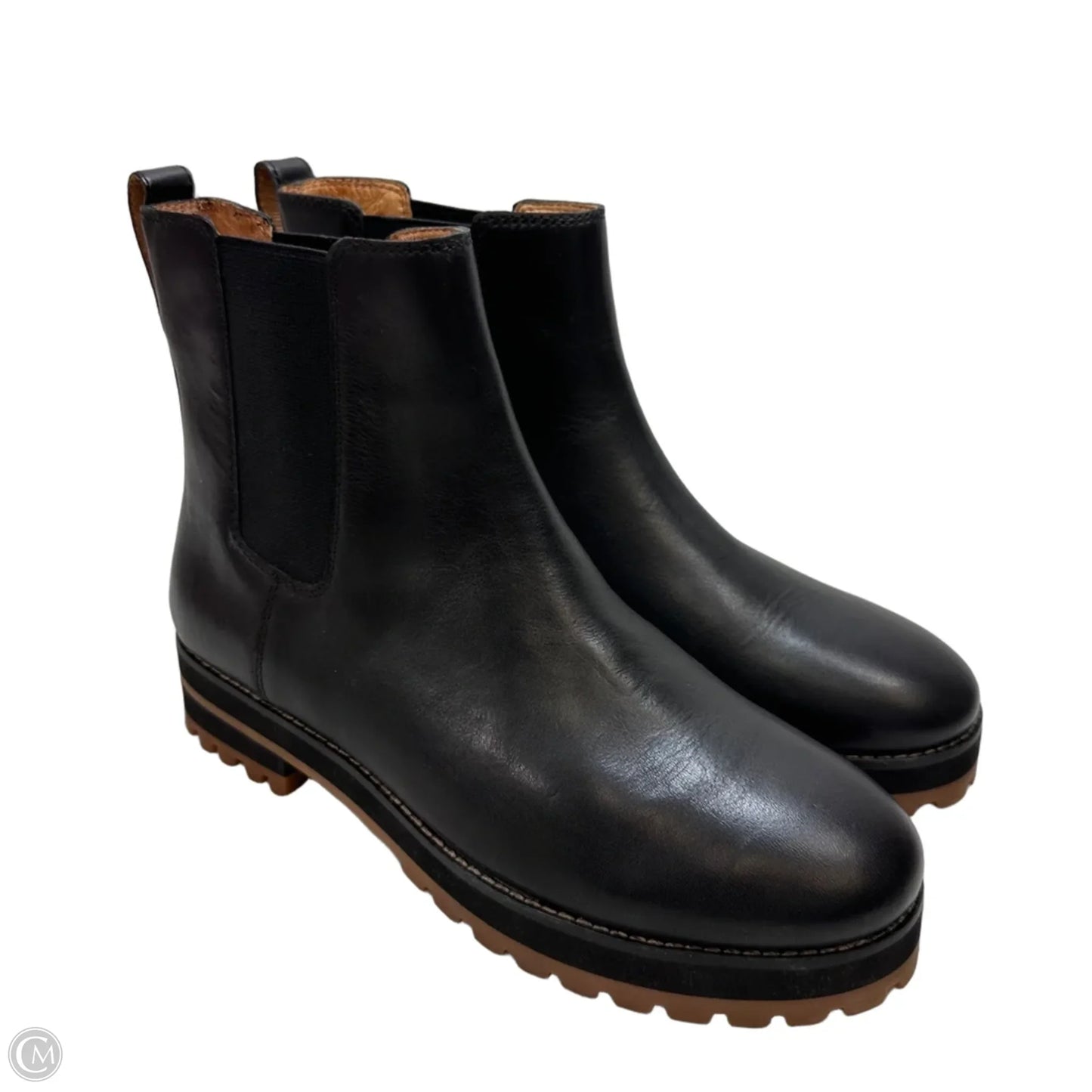 Boots Ankle Flats By Madewell In Black, Size: 9