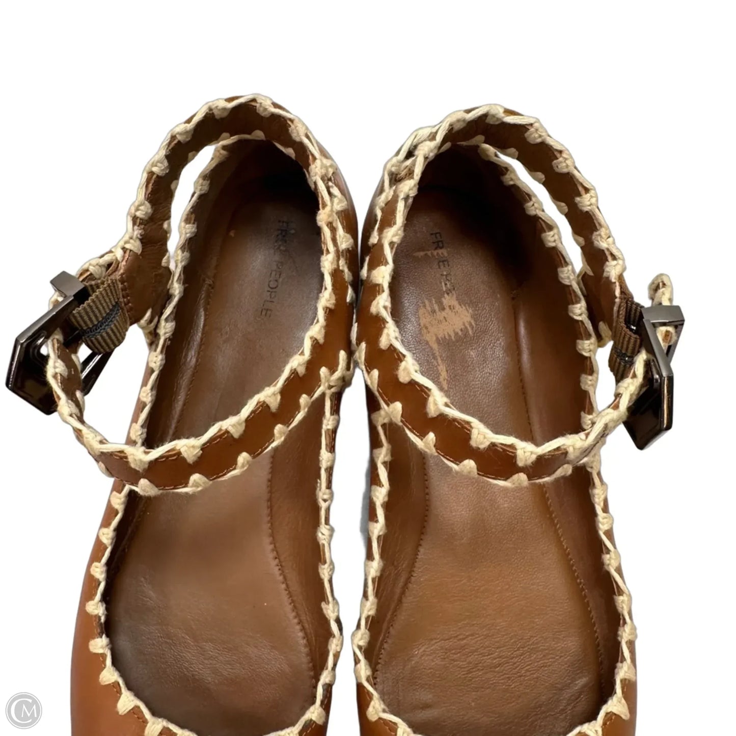 Shoes Flats By Free People In Brown, Size: 9.5