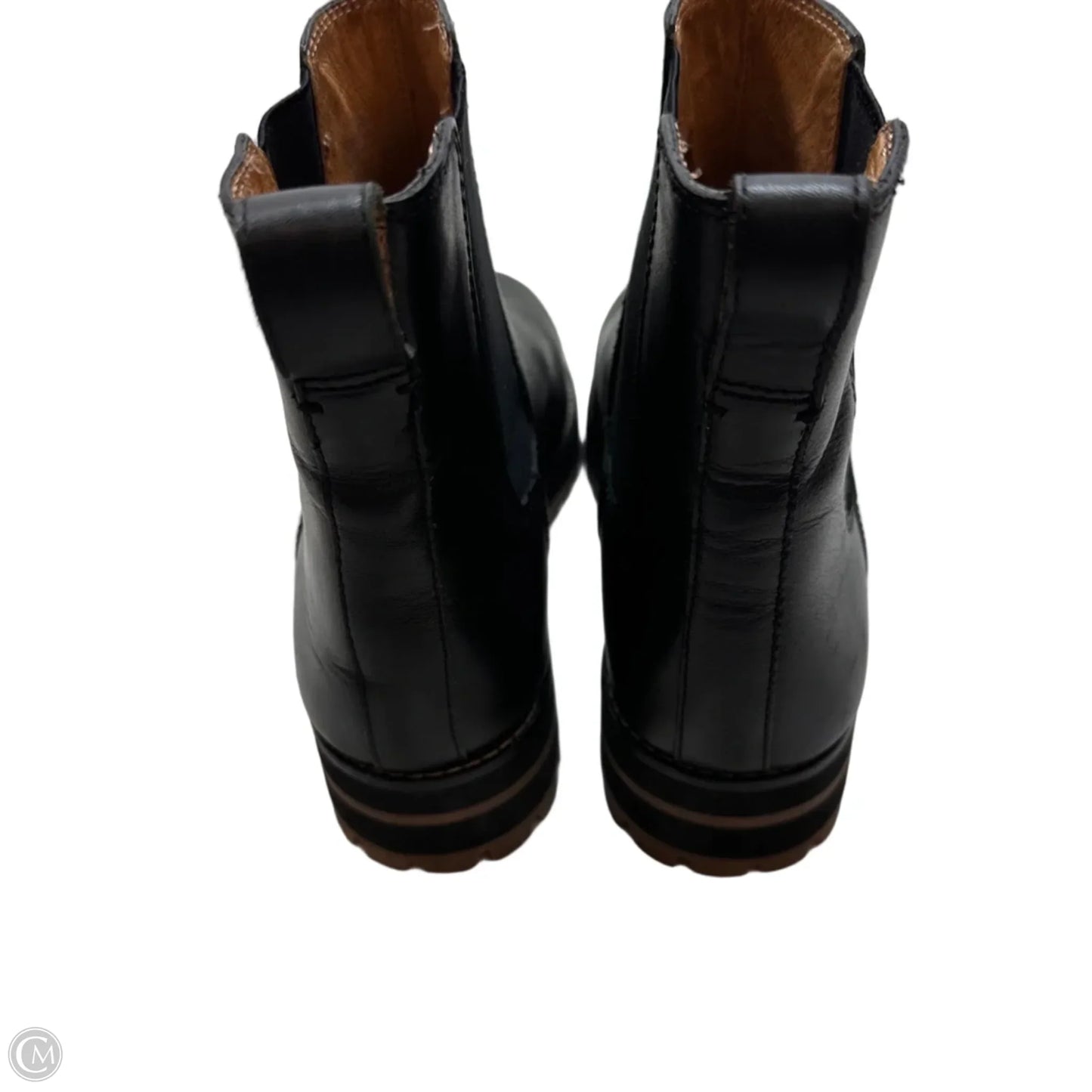 Boots Ankle Flats By Madewell In Black, Size: 8
