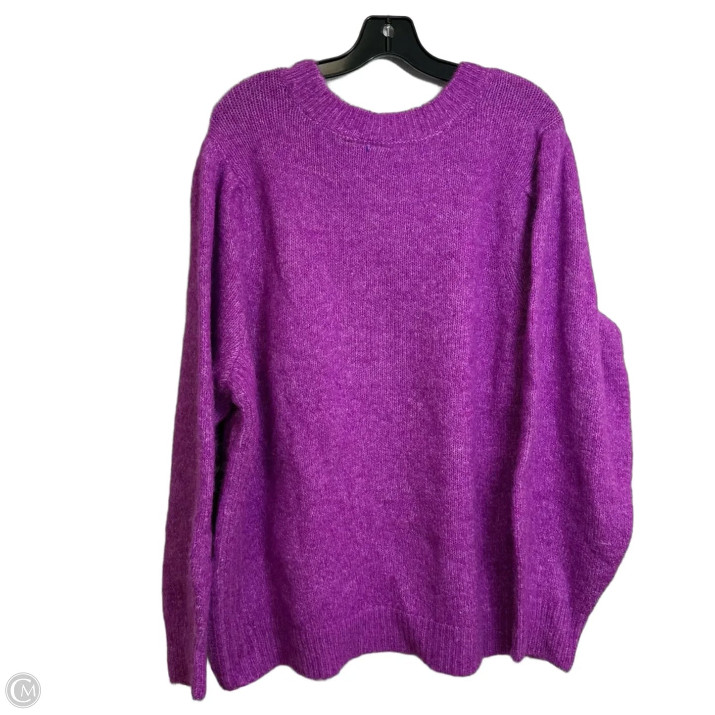 Sweater By Lane Bryant In Purple, Size: 22