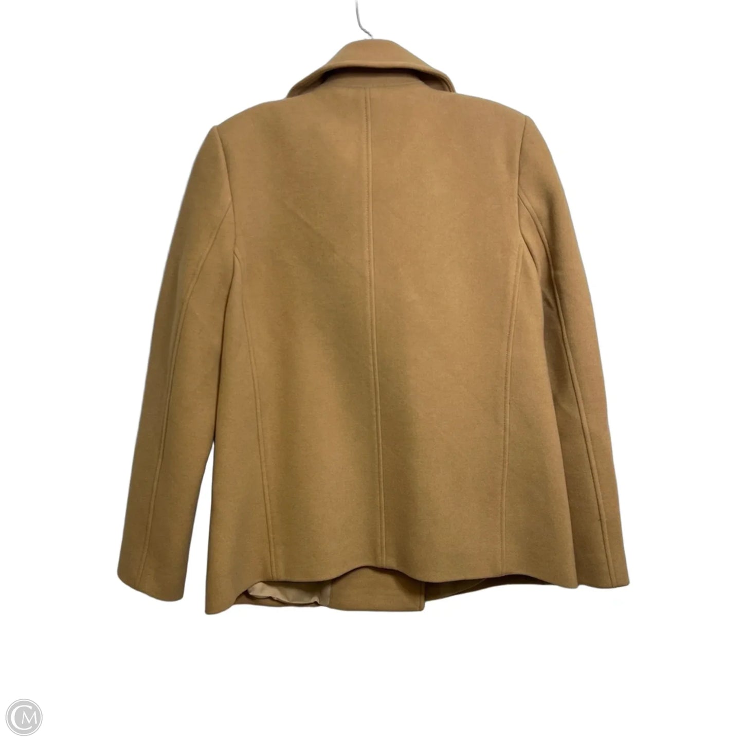 Coat Peacoat By Loft In Tan, Size: Xs