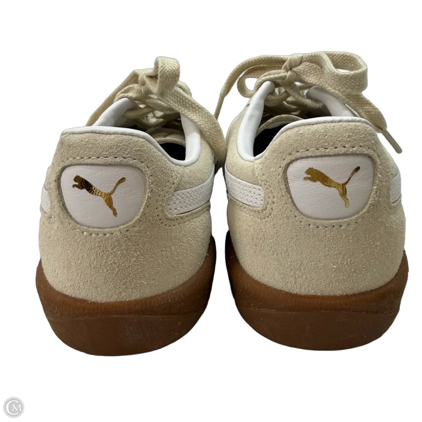 Shoes Sneakers By Puma In Cream, Size: 8.5